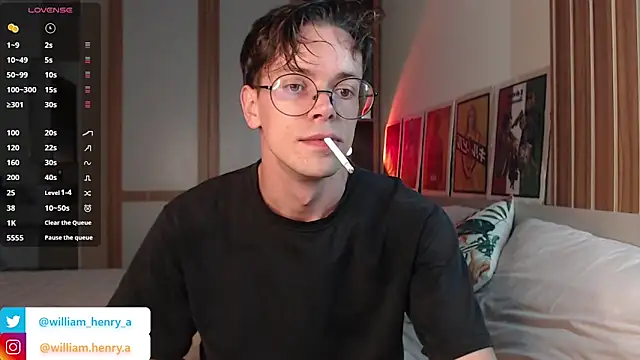 William Henry  online show from 03.14.26