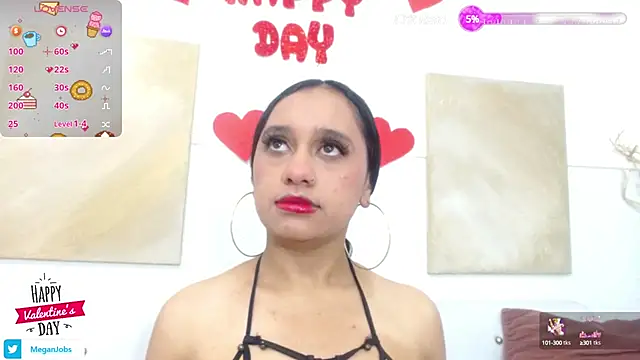 Snapshot of meganjobss chatting on 02.14.25 meganjobss online show from 02.14.25