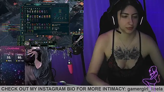 Gamergirl-Linela online show from 01.05.26