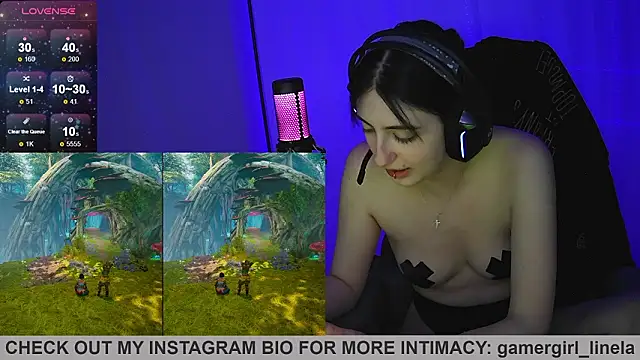 Gamergirl-Linela online show from 03.18.26