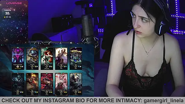 Gamergirl-Linela online show from 07.11.26