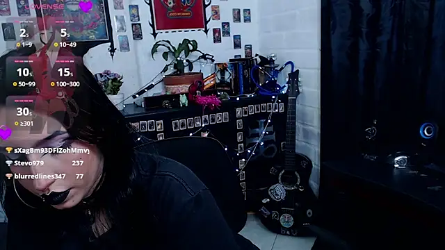 Snapshot of Nyx_Blackmoon chatting on 03.13.25 Nyx Blackmoon online show from 03.13.25