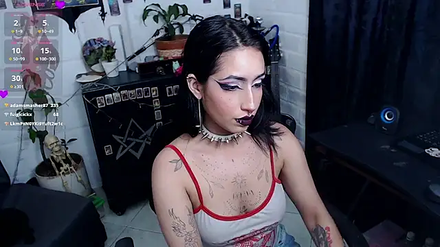 Snapshot of Nyx_Blackmoon chatting on 03.14.25 Nyx Blackmoon online show from 03.14.25