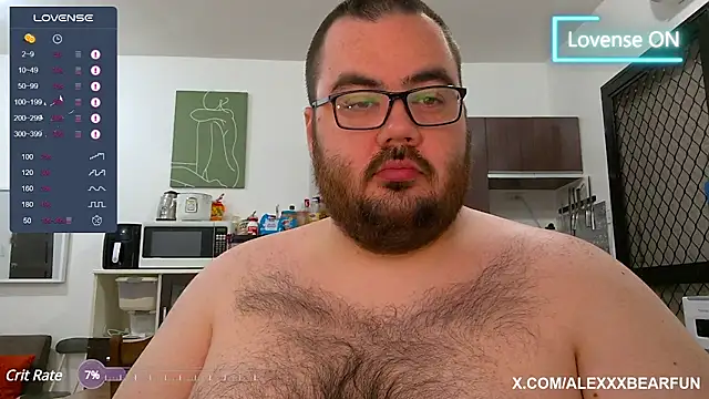 alexxxbear online show from 03.14.25