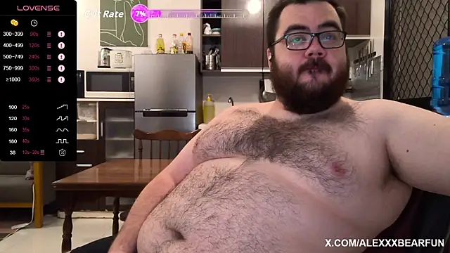 alexxxbear online show from 10.18.25