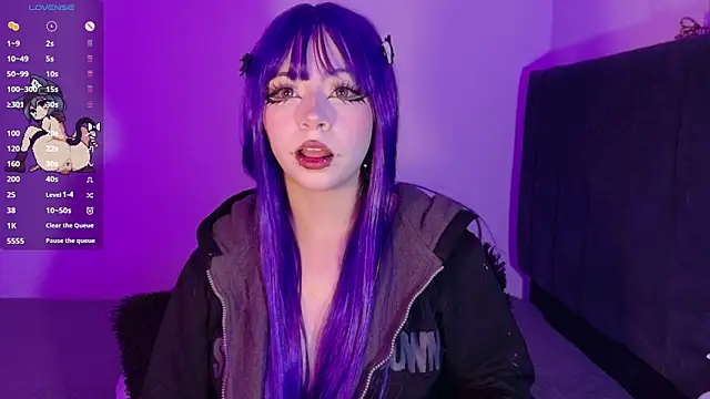 purplelilith3 online show from 07.20.26