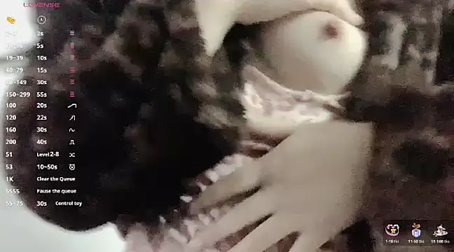 Snapshot of a-lian chatting on 03.01.25 a-lian online show from 03.01.25