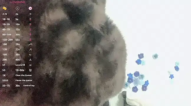 Snapshot of a-lian chatting on 03.02.25 a-lian online show from 03.02.25