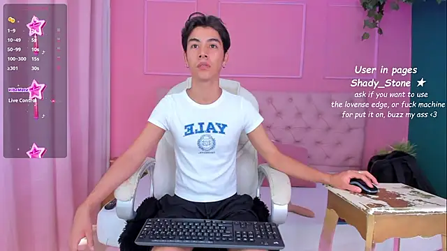 Snapshot of SHADY_STONE chatting on 09.12.25 SHADY STONE online show from 09.12.25
