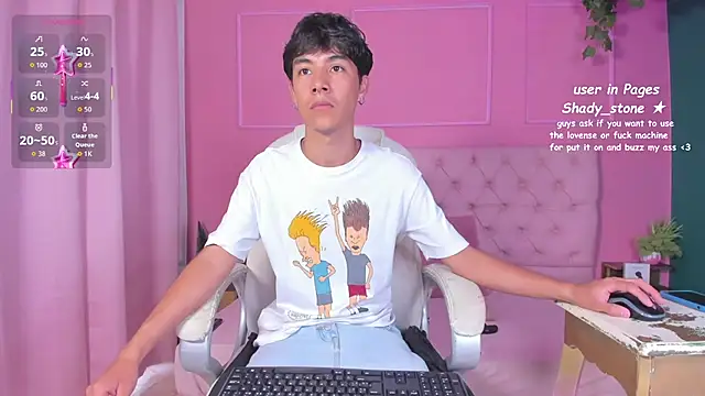 Snapshot of SHADY_STONE chatting on 11.22.25 SHADY STONE online show from 11.22.25