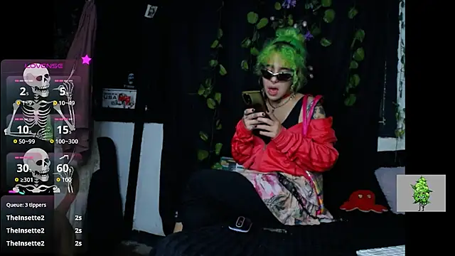 Snapshot of 420mussa chatting on 02.22.26 420mussa online show from 02.22.26