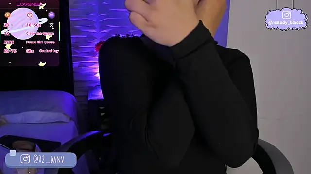 Melody Black  online show from 11.07.25