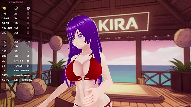 AkiraVixent online show from 11.16.25