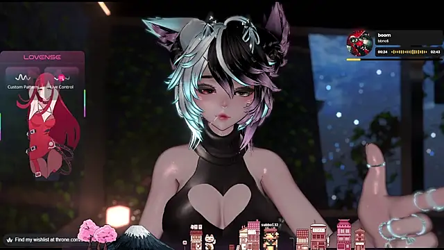 Snapshot of Bowsette_Cami chatting on 09.19.25 Bowsette Cami online show from 09.19.25