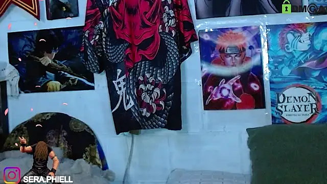 Snapshot of Seraphiell chatting on 10.18.25 Seraphiell online show from 10.18.25