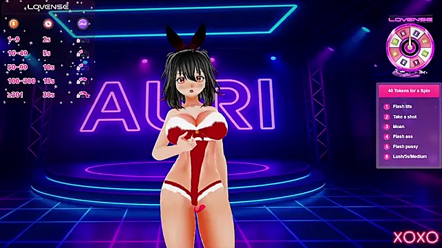 Auri Hikaru online show from 12.04.25