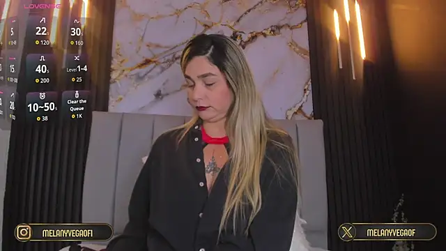 MelanyVegas online show from 09.14.25