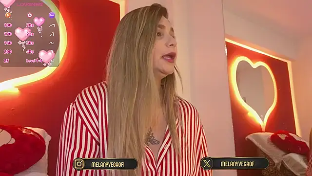 MelanyVegas online show from 11.08.25