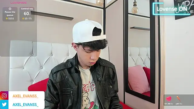 Axel  Evans online show from 09.25.25