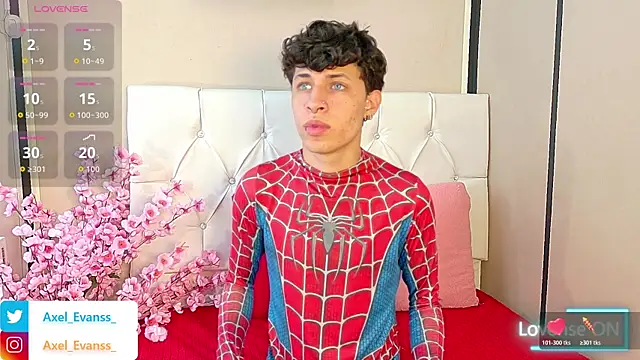 Axel  Evans online show from 10.18.25