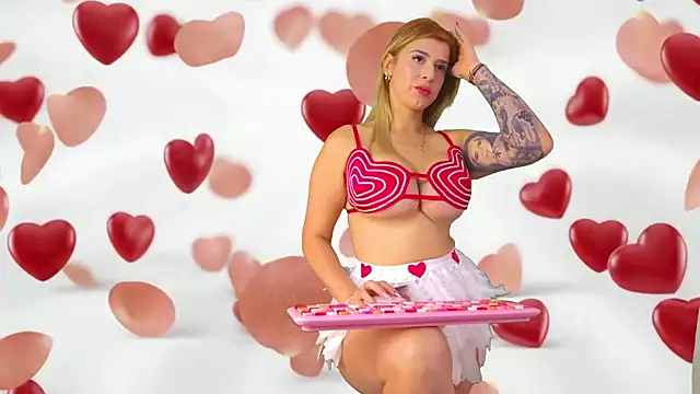 Snapshot of XXMILE chatting on 02.14.26 XXMILE online show from 02.14.26