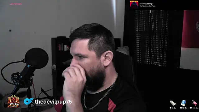 Snapshot of DevilPup75_ chatting on 06.18.26 DevilPup75 online show from 06.18.26