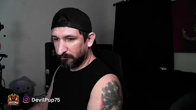 Snapshot of DevilPup75_ chatting on 07.29.26 DevilPup75 online show from 07.29.26