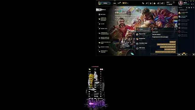 Snapshot of Nyveth chatting on 06.17.26 Nyveth online show from 06.17.26