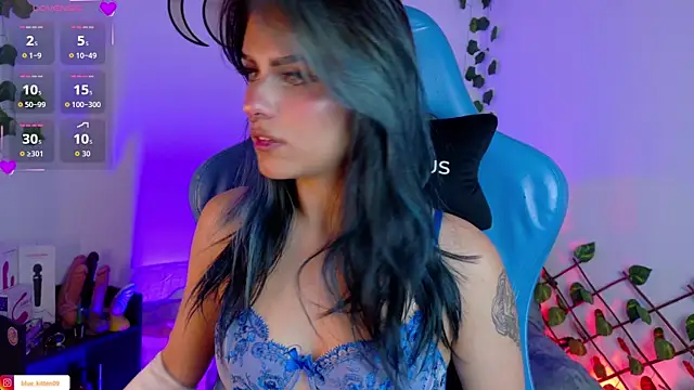 blue kitten online show from 09.21.25