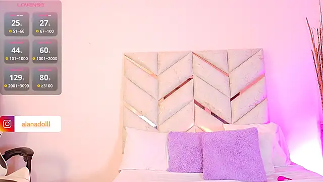 Snapshot of AlanaDoll chatting on 02.17.26 AlanaDoll online show from 02.17.26