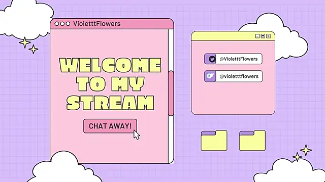 violetttflowers online show from 04.22.26