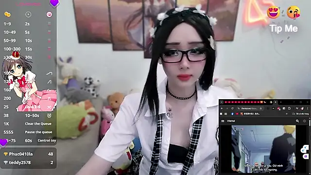 Snapshot of KendyRose1 chatting on 09.16.25 KendyRose1 online show from 09.16.25