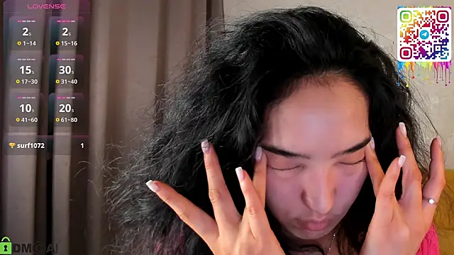 FlirtyAura online show from 12.18.25