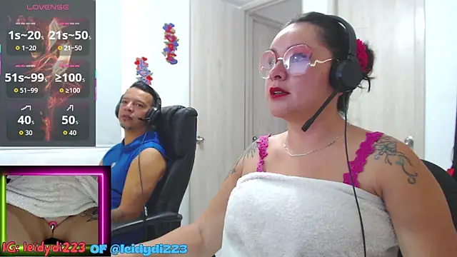 Snapshot of leidydi223 chatting on 09.14.25 leidydi223 online show from 09.14.25
