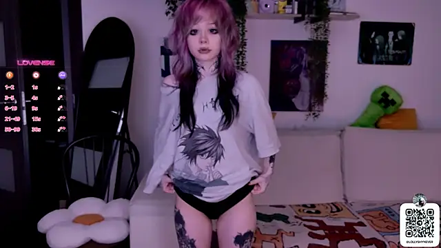 Lollyshy online show from 10.13.25