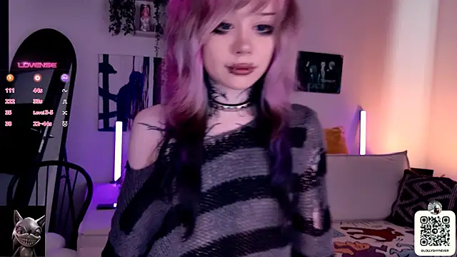 Lollyshy online show from 10.17.25