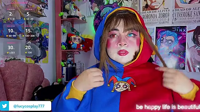 Lucycosplay777 online show from 07.08.26