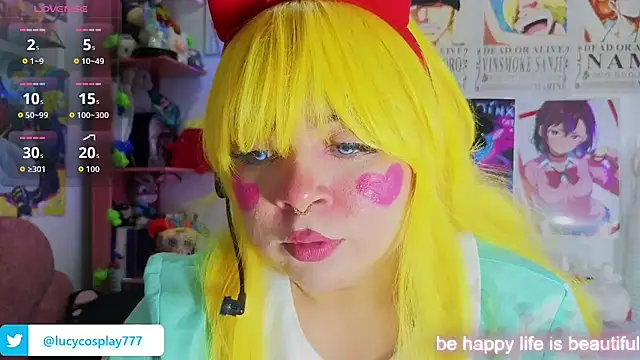 Lucycosplay777 online show from 07.09.26