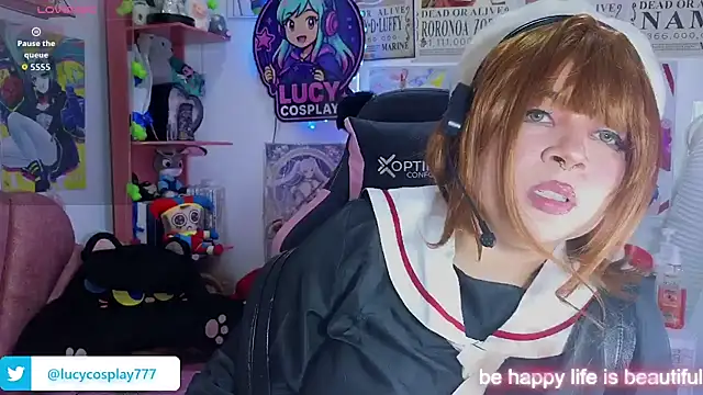 Lucycosplay777 online show from 07.10.26