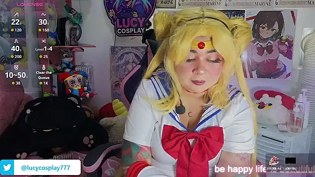 Lucycosplay777 online show from 07.11.26