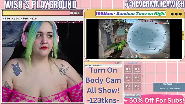 nevermakeawish online show from 02.19.26