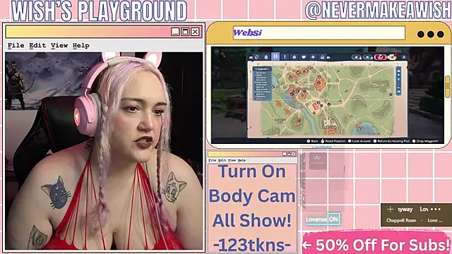 nevermakeawish online show from 04.07.26