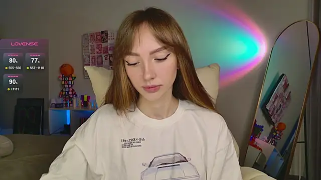 Snapshot of Lunainnk chatting on 11.11.25 Lunainnk online show from 11.11.25