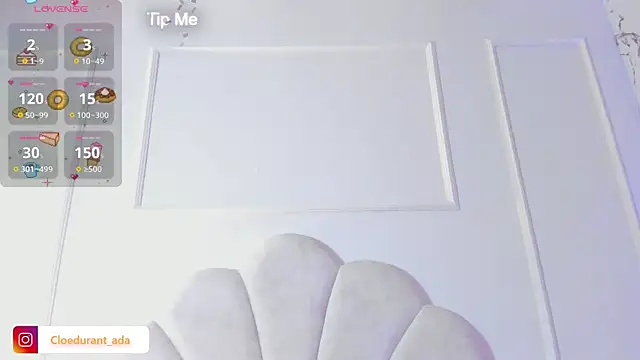 Snapshot of Cloedurant chatting on 11.09.25 Cloedurant online show from 11.09.25