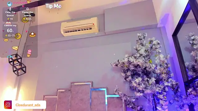 Snapshot of Cloedurant chatting on 01.11.26 Cloedurant online show from 01.11.26