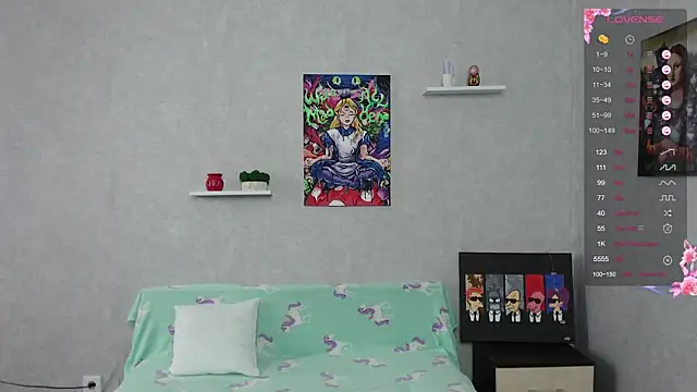 Violetwin online show from 09.10.25