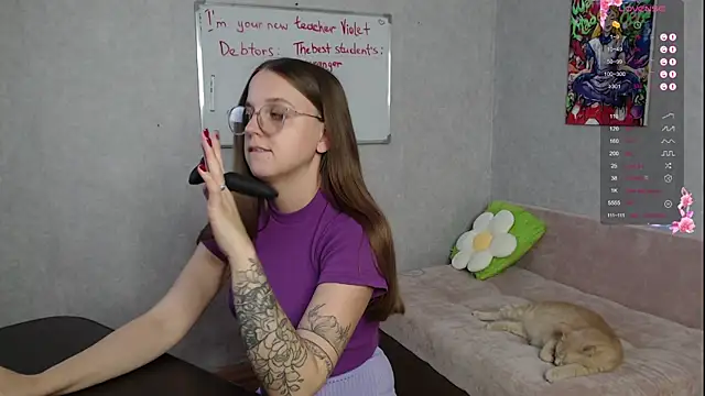 Violetwin online show from 10.09.25