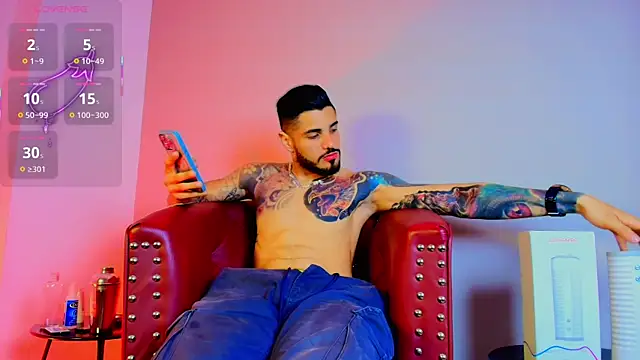 Snapshot of amodeus_bael_ chatting on 10.01.25 amodeus bael online show from 10.01.25