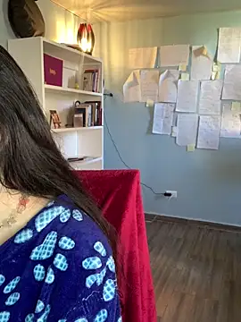 Snapshot of Canneela chatting on 10.24.25 Canneela online show from 10.24.25