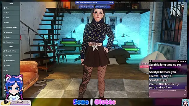 Snapshot of SonaBoobvelle chatting on 04.28.26 SonaBoobvelle online show from 04.28.26